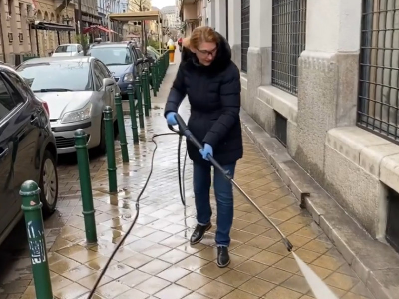 Ferencvárosban kezdi a fertőtlenítést a fővárosi önkormányzat